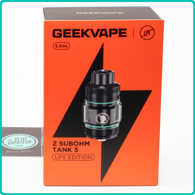 Packaging du Clearomiseur Z Subohm 5 LPV Edition